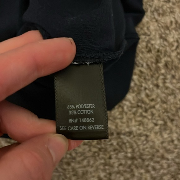 Torrid Women's Navy V-Neck Top size 1 - Picture 6 of 8